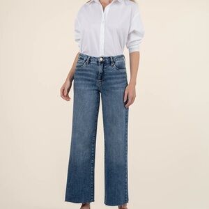 KUT Meg Mid Blue Wash Women's Jeans